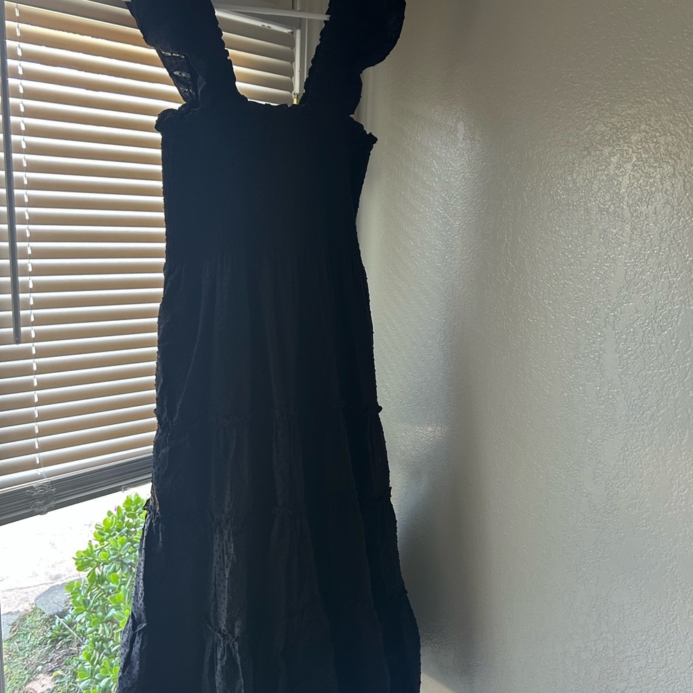 Kourt Elegant Black Women's Dress